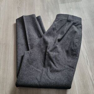 Michelle Stuart Womens Wool Dress Pants Tag 14 Gray Actual size 8